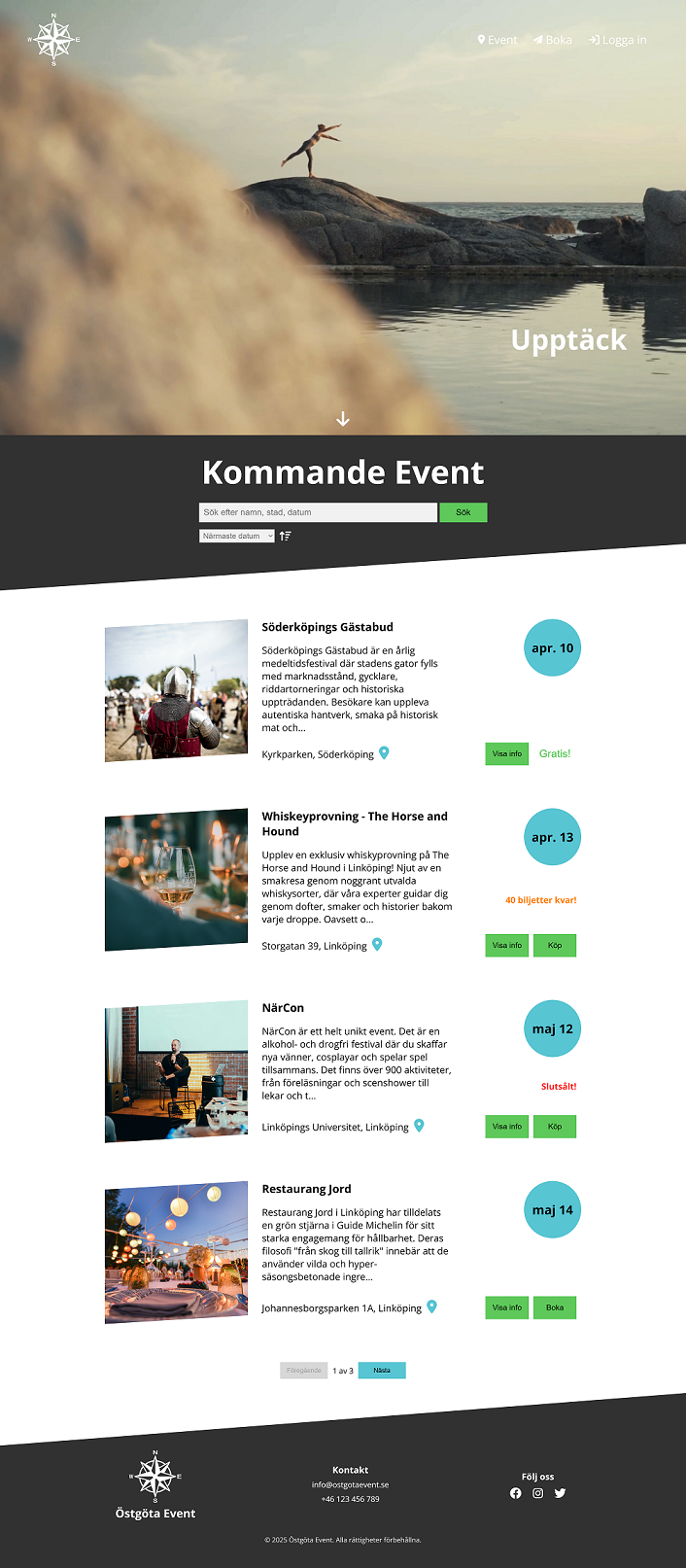 Östgöta Event screenshot 2